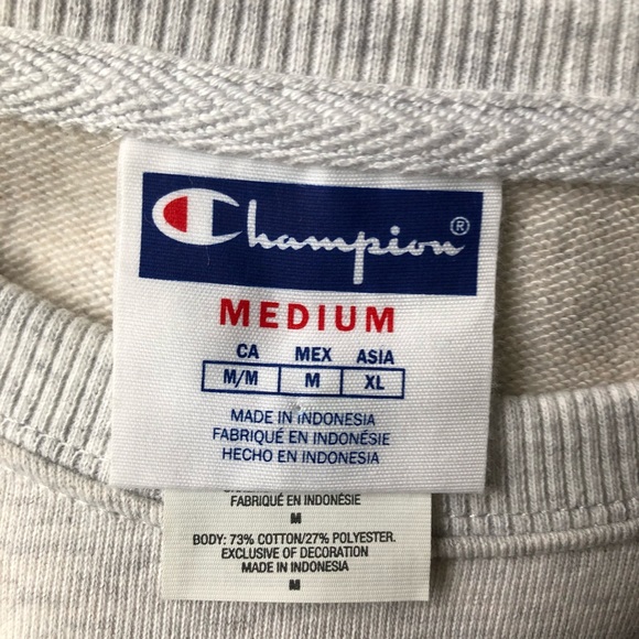 Champion women’s poplin mix media crew lemon size M - Picture 6 of 7